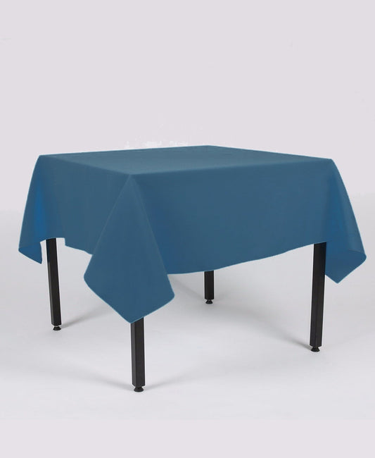 Airforce Blue Plain Rectangle Tablecloth - Extra Wide