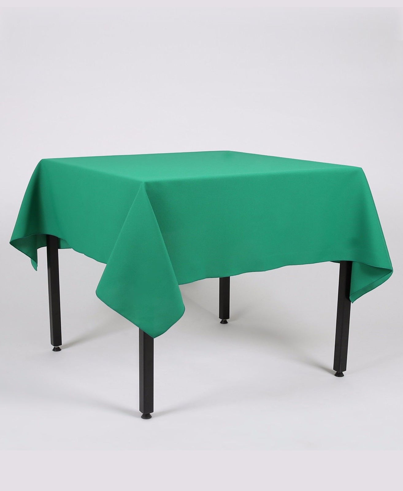 Emerald Green Plain Rectangle Tablecloth - Extra Wide