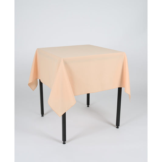 Peach Square Tablecloth - Extra Wide