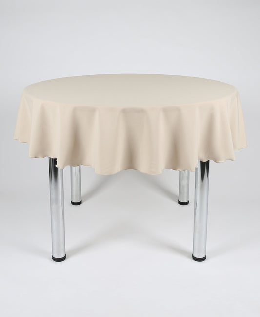 Stone Plain Round Tablecloth