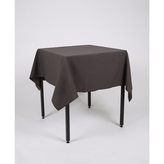 Dark Grey Square Tablecloth- Extra Wide