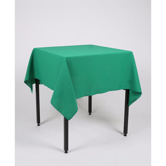 Emerald Green Plain Square Tablecloth - Extra Wide