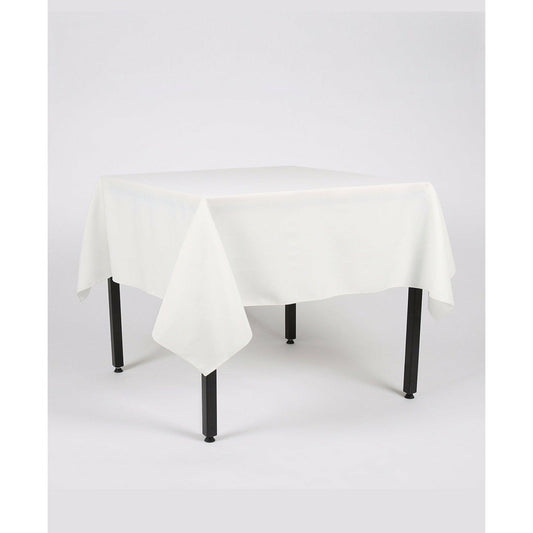 Ivory Plain Rectangle Tablecloth - Pub Style Tables